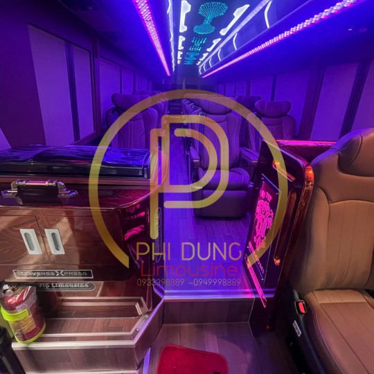 Xe Cao Cấp - Limousine 20 chỗ 